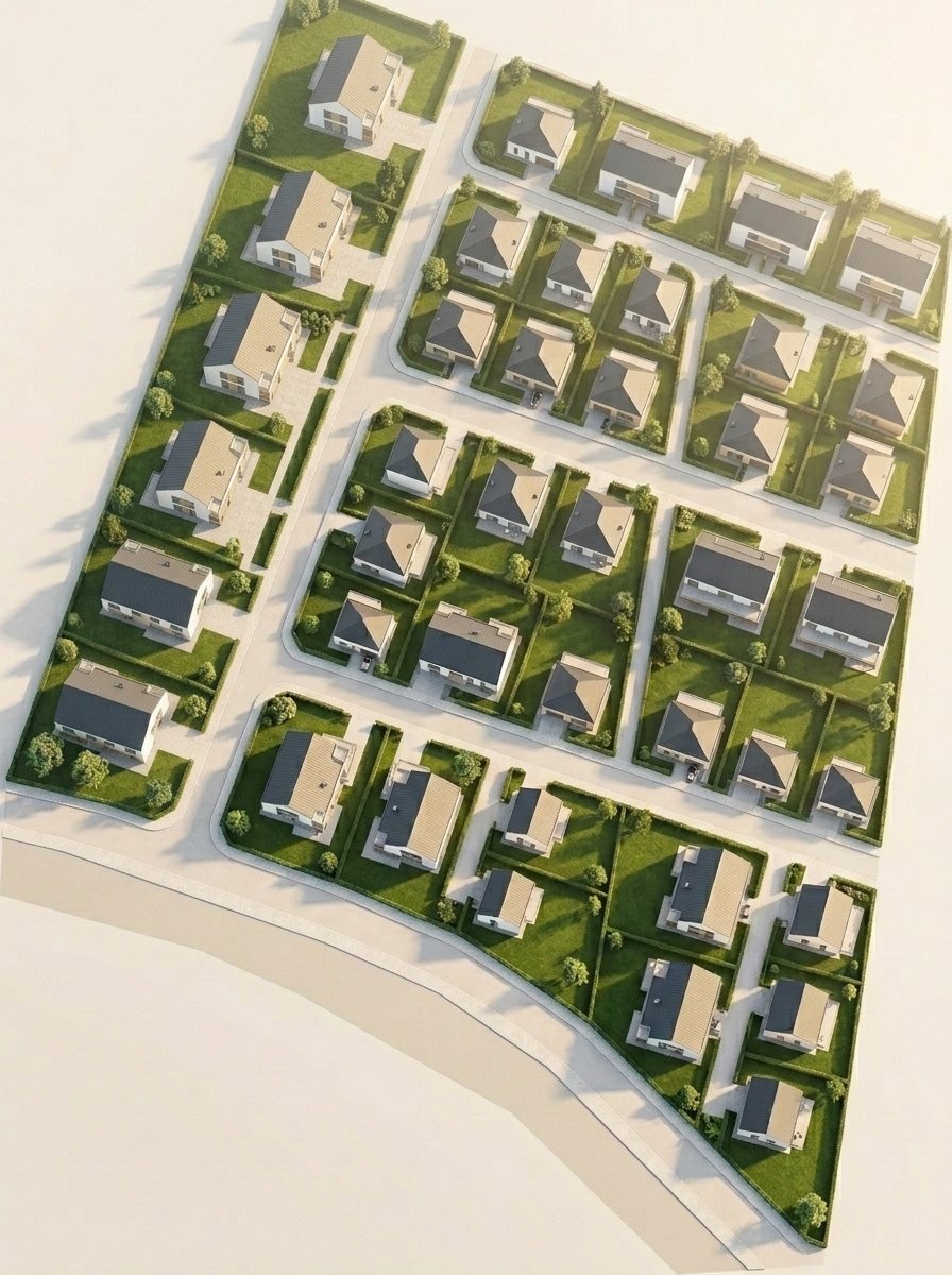 Etap 1 Pucice Prestige Residences - 41 działek pod nowe domy z działką pod Szczecinem